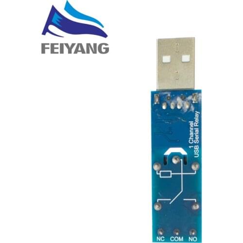 LCUS-1 type 1/2 channel USB Relay Module Electronic Converter PCB USB Intelligent Control Switch