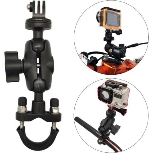 Multifunction Action camera bracket for Gopro Hero 9 8 7 6 5 DJI EKEN Xiaoyi Sjacm Insta360 Screw Holes Handlebar accessoryF3730