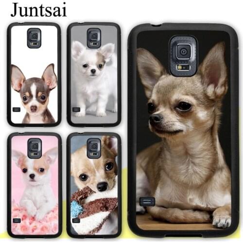 Cute Chihuahua Puppy Dog Soft Rubber Case For Samsung Galaxy Note 20 Ultra S9 S10 S20 Plus A51 A71 A70 A50 M31 M21 A31 A21S A20e