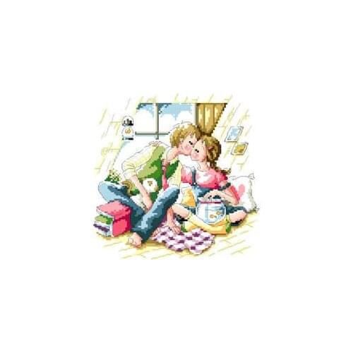 G Mouse avatar Counted Cross Stitch Kit Cross stitch RS cotton with cross stitch SODA 3108