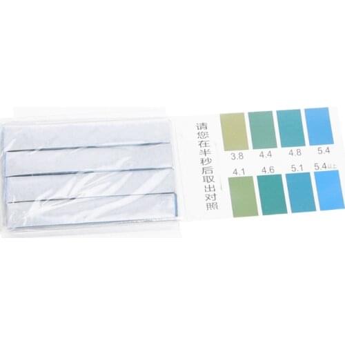 OOTDTY 80 Strips PH Range 3.8-5.4 PH Alkaline Test Indicator Paper Water Litmus Testing Kit