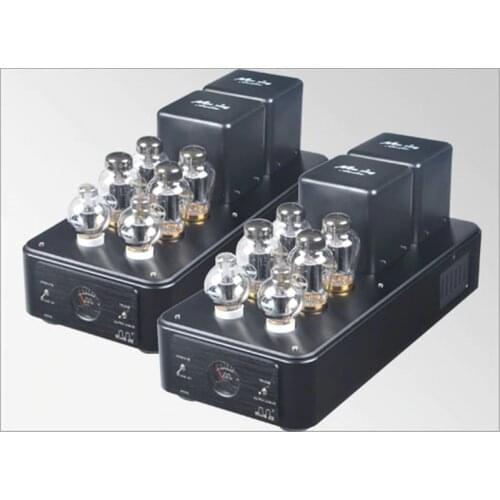 Q-015 MEIXING MINGDA MC90-AB mono Vacuum tube Amplifier KT90*4 Class AB1 push-pull power Amp 95W*2(TR)/150W*2(UL) 110V/220V