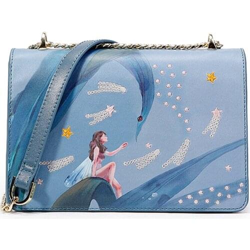 SNOWJENNY Women's Gray Bags