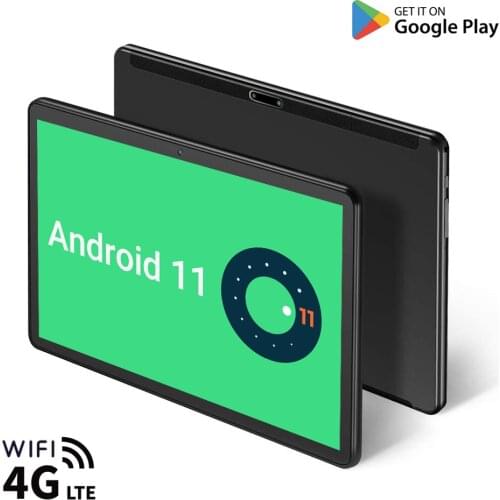 Super 10 Inch Tablet Android 10.0 Octa Core CPU 6GB RAM 64GB ROM 1280x800 HD Screen 4G LTE Network WiFi 5000mAh GPS Media Pad