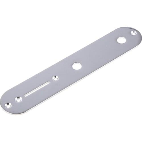 OOTDTY Quality Telecaster electric guitar control switch plate in chrome