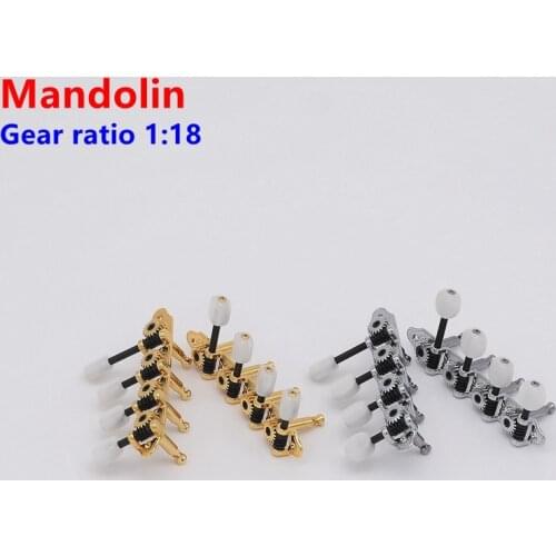 1 Set Original Genuine Mandolin Guitar Machine Heads Tuners Gear ratio 1:18