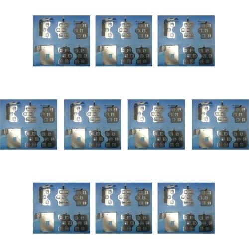 10 Sets M18 Nickel Sheet Li-ion Battery Pack LED For Milwaukee 18V 9Ah 15 Pieces 18650 Lithium Cell