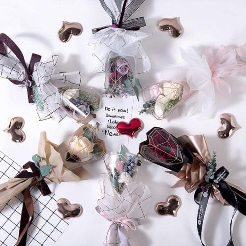 20pcs Lattice Tissue Paper Wrapping Fiber Texture Floral Wraps DIY Flower Packing Christmas Tissue Wrapping Paper