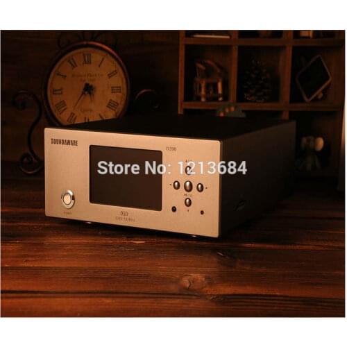 2017 Soundaware D200 Fully Functional Digital HIFI Music Player belt 32bit 192khz Digital Swivel Plate