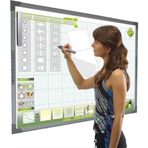 2018 Ultrasonic Interactive Electronic Whiteboard Support Windows OS, Mac Os And Android Best Performance Pocket