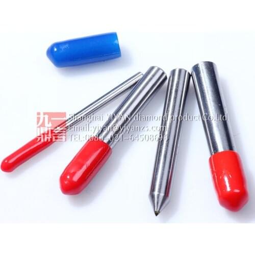 6.35mm * 50mm * 60 degree diamond drag bits engraving points for dremel engraver machine use 10pcs