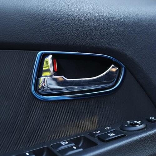 Stainless Steel Car Car Door Handle Decoration Cover for KIA Sportage R 2011 2012 2013 2014 2015 2016 2017 Accessories Styling