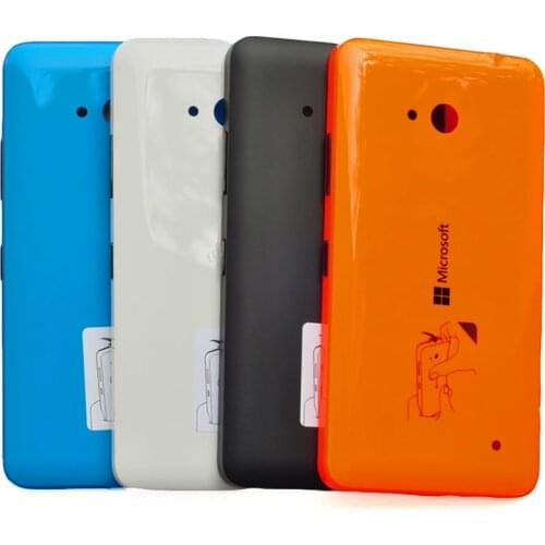 BINYEAE New Original Plastic Battery Cover For Nokia Microsoft Lumia 640 Rear Housing Back Case Door With Side Buttons