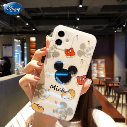 Disney Mobile Phone Case Mickey Minnie Mouse Duffy Daisy Donald Duck Phone Shell for IPhone 7 Phone Back Cover zz0501-15