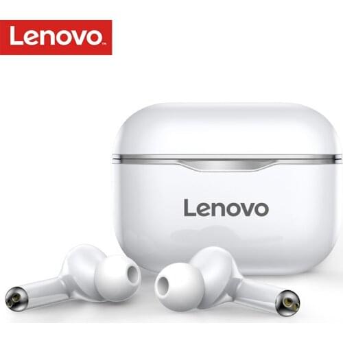 Lenovo LP1 Bluetooth Wireless Earphone LivePods TWS Wireless Earbuds for Laptop PC Smartphones xiaomi huawei oppo lenovo lp2