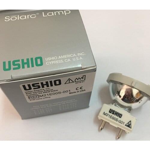 M21E00S-001,USHIO 21W lamp W/RING Ring-PKGD solarc bulb,Eye surgical light source,to Welch Allyn M21E00S001