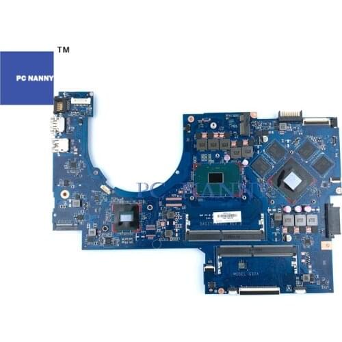 PCNANNY Mainboard DAG37AMB8D0 857389-601 857389-001 for HP PAVILION 17-AB 17-W i7-6700HQ 960M 4GB Laptop motherboard