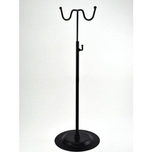 Metal Black Women bags Adjustable handbag rack display/bags display holders racks BJ1-5