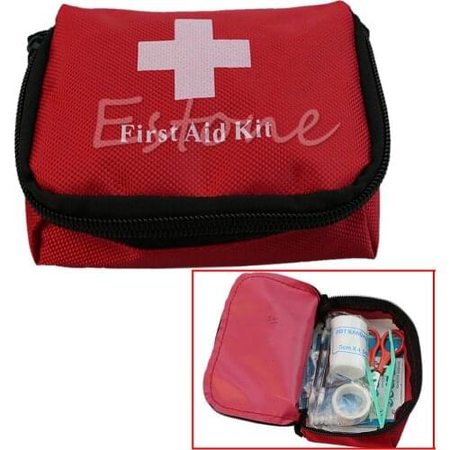 Mini Outdoor Camping Hiking Survival Travel Emergency First Aid Kit Bag