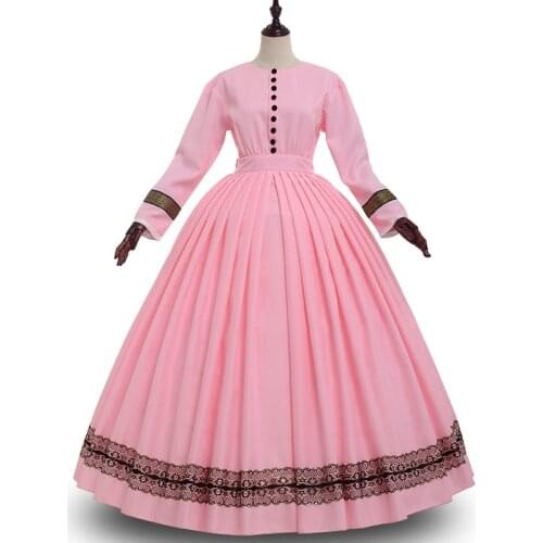 18th Century Victorian Ball Gowns Historical Period Renaissance Marie Antoinette Retro Rococo Baroque Dress