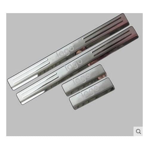 Stainless Steel Threshold Scuff Plate Door Sill Cover For Ford Focus 2005 2006 2007 2008 2009 2010 2011 MK2 Sedan and Hatchback