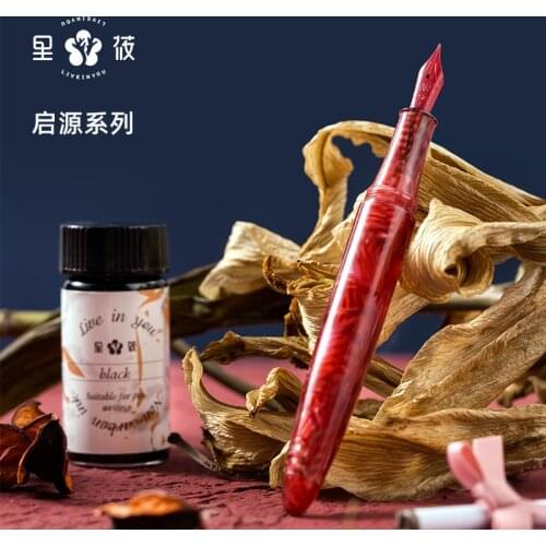 LIVE IN YOU Qiyuan Series Ladies Exquisite Fairies Calligraphy Pen Female Fountain Pens Men Business