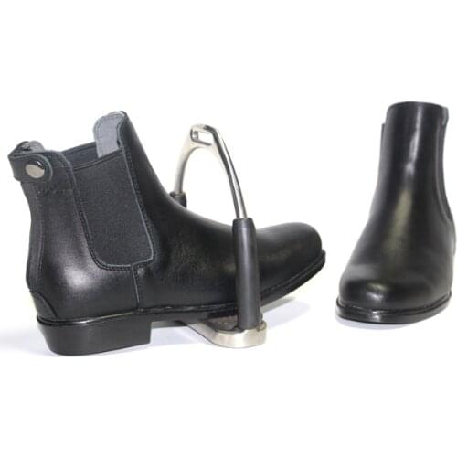 Aoud Saddley Horse Riding Boots Leather Equestrian Boots High Quality Classical Back Zipper Shoes For Men Women And Children