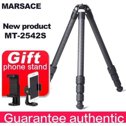 Marsace MT-2542S Professional SLR camera photography tripod single tripod without ballhead for Sony Nikon Canon Fuji Camera