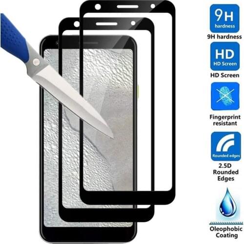 5D Full Cover Tempered Glass for Google Pixel 3A XL 3XL Lite Screen Protector for Google Pixel 3 Lite Protective Film Glass