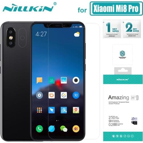 Xiaomi Mi 8 Mi8 Mi 9 Explorer Nillkin Tempered Glass Xiaomi Mi 8 SE Screen Protector 9H+ Pro for Xiaomi Mi9 Mi8 Pro NILKIN Glass