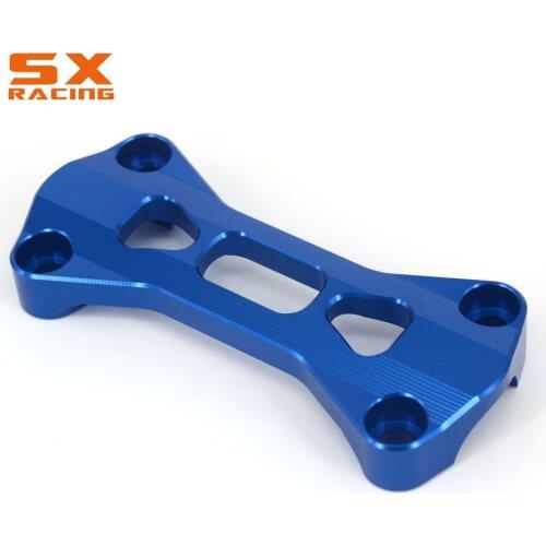 Motorcycle CNC Upper Handlebar Handle Bar Mount Clamps For YAMAHA WR250F 15-19 YZ250FX 15-20 YZ450FX 16-20 YZ250F YZ450F 14-20