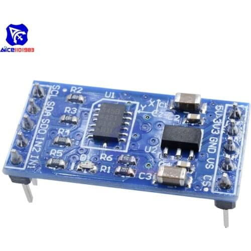 Diymore ADXL345 3-Axis Digital Gravity Sensor Acceleration Module Tilt Sensor 5V/3.3V for Arduino