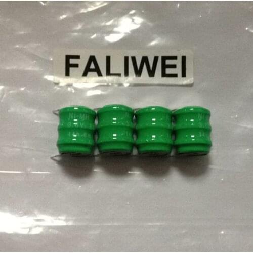 4pcs/lot Original Brand New KX 80mah 3.6v Ni-MH Rechargeable Button Cell Battery Ni MH Batteries With Pins