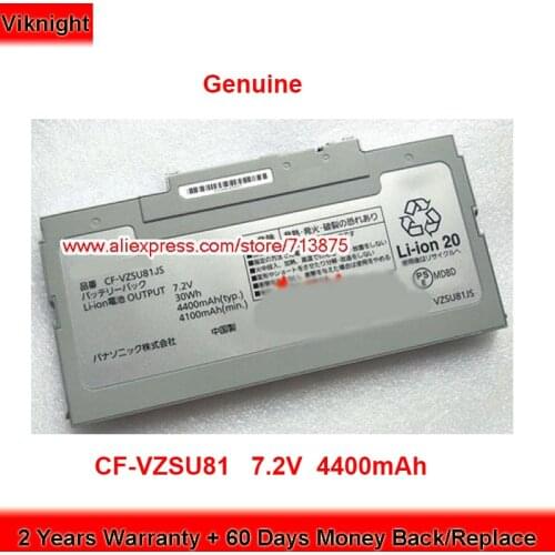Genuine CF-VZSU81 Battery CF-VZSU85 for Panasonic CF-AX3 CFAX2 CFAX3 CF-VZSU81JS CF-VZSU81EA Laptop 7.2V 4400mAh