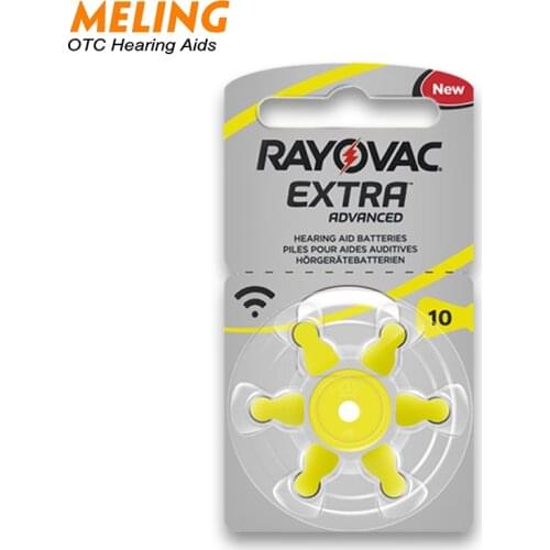 Meling Zinc Air Hearing Aid Battery 10/A10/PR536. Rayovac Extra Performance Hearing Aid Batteries 10 10A