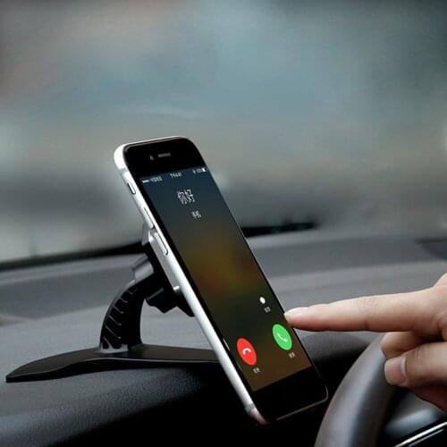 Car Vehicle Mounted Magnetic Suction Bracket 360 Degree Rotating Instrument Plate Magnet Mobile Phone Support Holder
