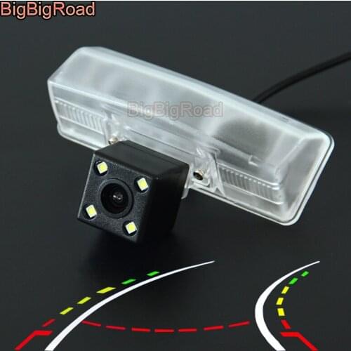 BigBigRoad For Toyota RAV4 RAV4 RAV-4 2013 2014 2015 2016 / venza Car Intelligent Dynamic Trajectory Tracks Rear View CCD Camera