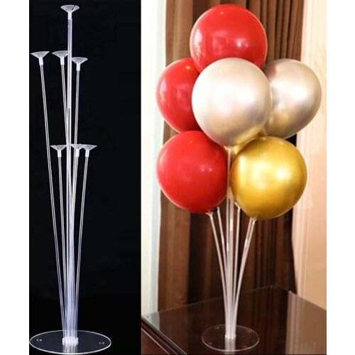 Balloons Holder Stand Column Base Birthday Party Decorations Balloon Chain Clip Balloon Arch Stick Globos Balloon Accessories