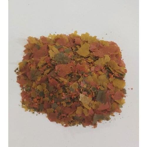 Fish food for feeding guppy, molly, small tetras 100 gr super mix