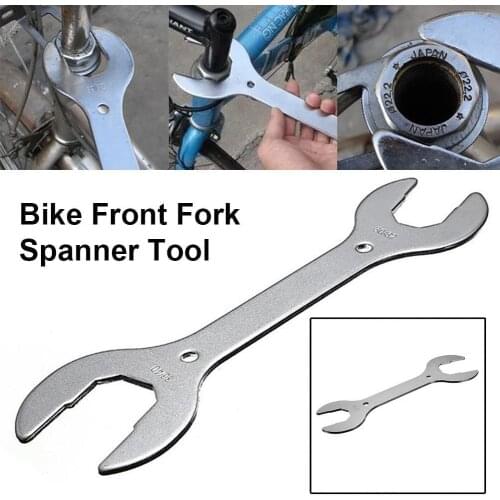 MTB Mountain Bike Front Fork Headset Wrench Spanner 330/32/36/40mm Steel Wrench Spanner for Bicycle Repair Wrench Repair Tools