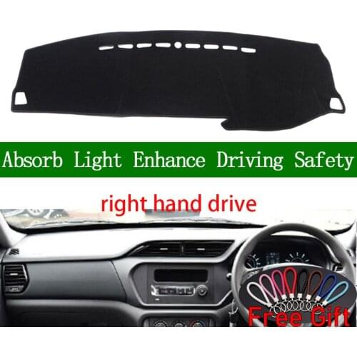 For CHERY Tiggo 3 3X 3XE 2016 2017 2018 Right Hand Drive Dashboard Cover Car Stickers Dash Mat Carpet Interior Accessories