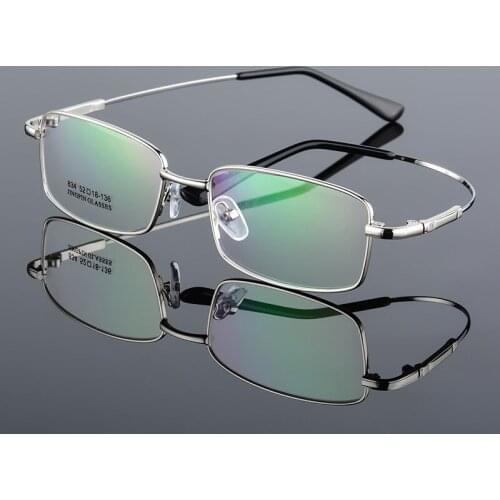 Classic Men Memory Titanium Myopia Optical Spectacle Frame Presbyopia Prescription Glasses Frame For Male Clear Lens Eyewear