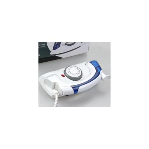 Travel helper portable mini electric iron travel steamer iron 3 shifts business gift flat handle convenient ironer