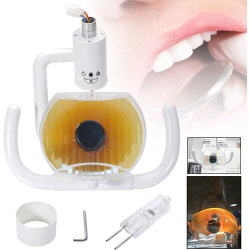Dental Lamp Spotlight Side Lights Dental Chair Accessories Halogen Lamp Dentist Tools 22mm