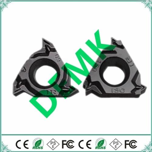 High quality stainless steel 11IR A60 1.0ISO 1.25ISO 1.5ISO Thread insert for SNR Carbide Blade Cutter Lathe cnc Threading Tool