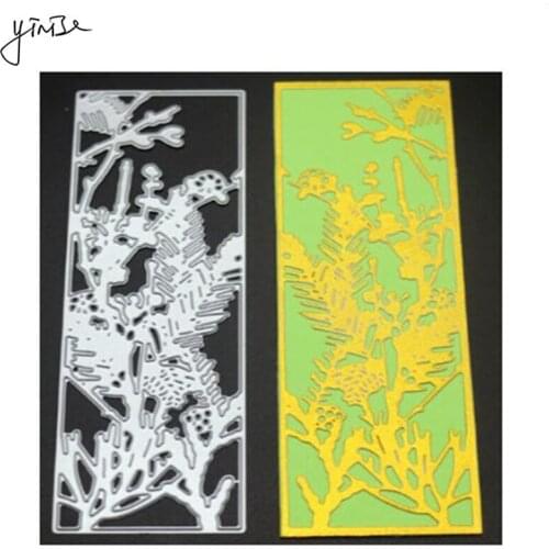 YINISE Metal Cutting Dies For Scrapbooking Stencils FLOWER Cut SCRAPBOOK DIY Album Cards Decoration Embossing Folder Die Cuts