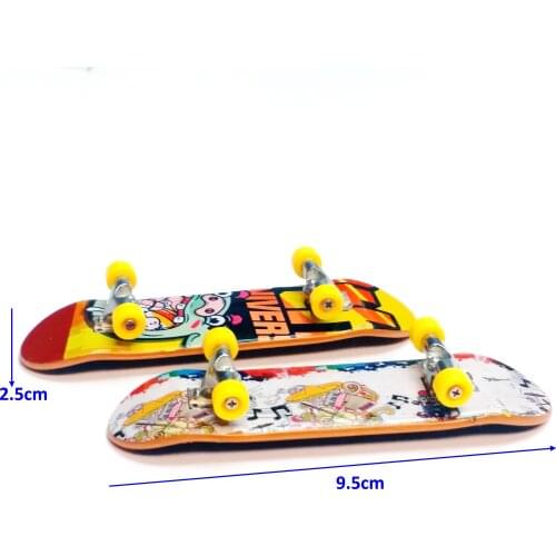 4 pcs 9.5cm finger skateboard toys for Boys Kids Transformer BIRTHDAY PARTY FAVORS bulk wholesale Pinata Bag Filler Loot Gag