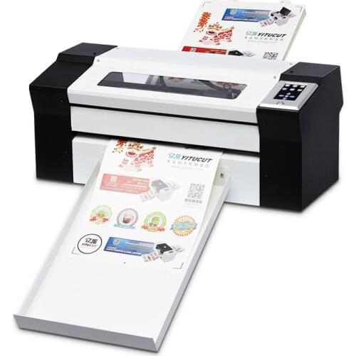 Automatic paper feed sticker cutting machineDigital label plateless plotter Die cutting machine Film cutting machine