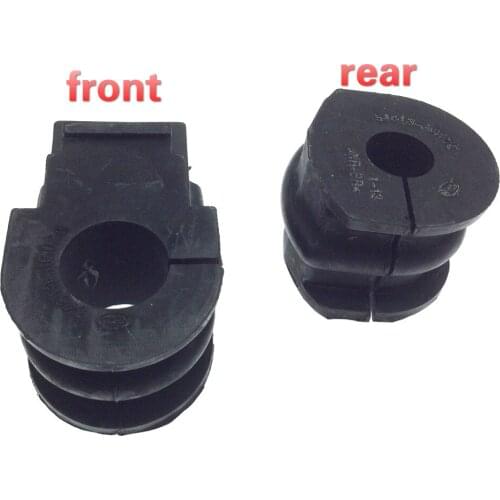 2pcs for renault Koleos Front Rear Balance Rod Gluesheath Open Glue Front Rear Torsion-Bar Spring Rubber Sleeve Bushing