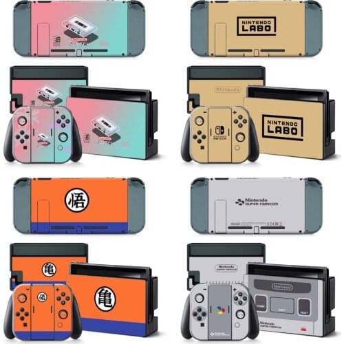 More design For Nintend Switch console and controller sticker For Nintend Switch Skin Sticker Vinyl Sticker